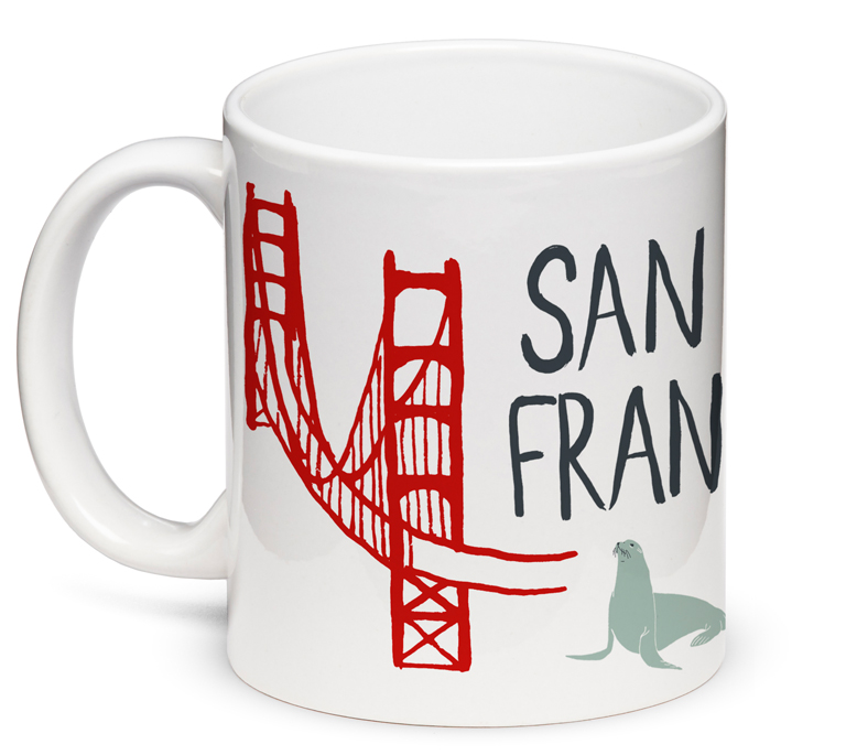 Starbucks San Francisco Mug outlets