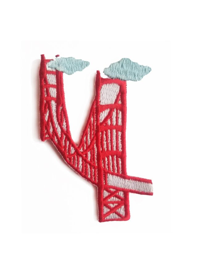 Golden Gate Bridge California embroidered Iron on Patch 